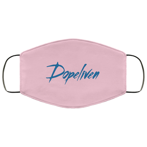 DopeLiven, FMA Face Mask, (Blue Logo, Multiple Colors Available)