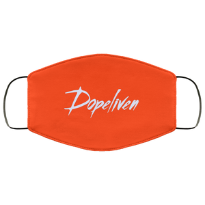 DopeLiven, Face Mask (White Logo, Multiple Colors Available)