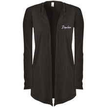 Load image into Gallery viewer, Dopeliven Women&#39;s Hooded Cardigan (w/white embroidered lettering)