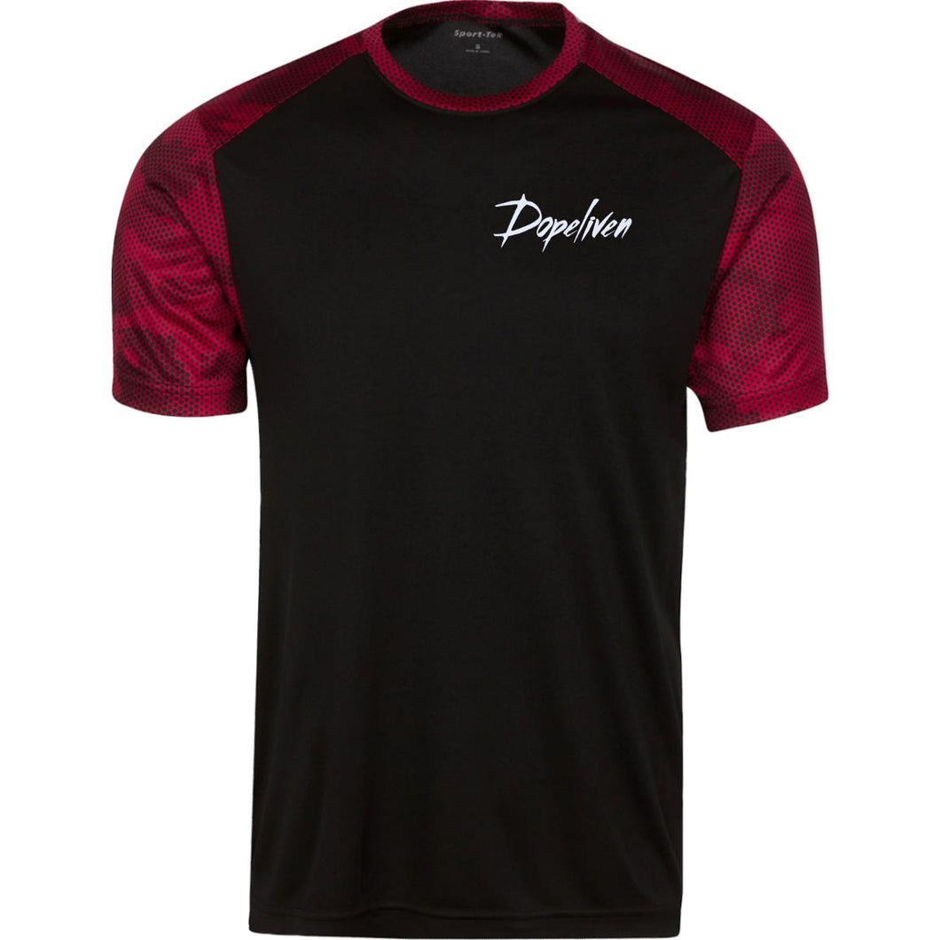 Dopeliven Youth CamoHex Colorblock T-Shirt