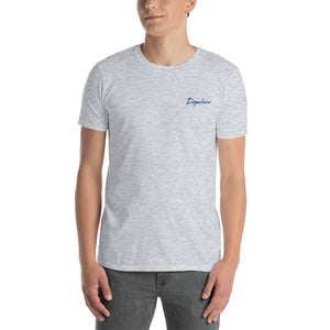 Dopeliven Embroidered, Short-Sleeve Unisex T-Shirt